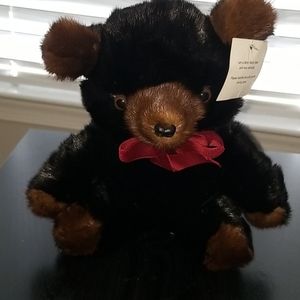 Mink teddy bear